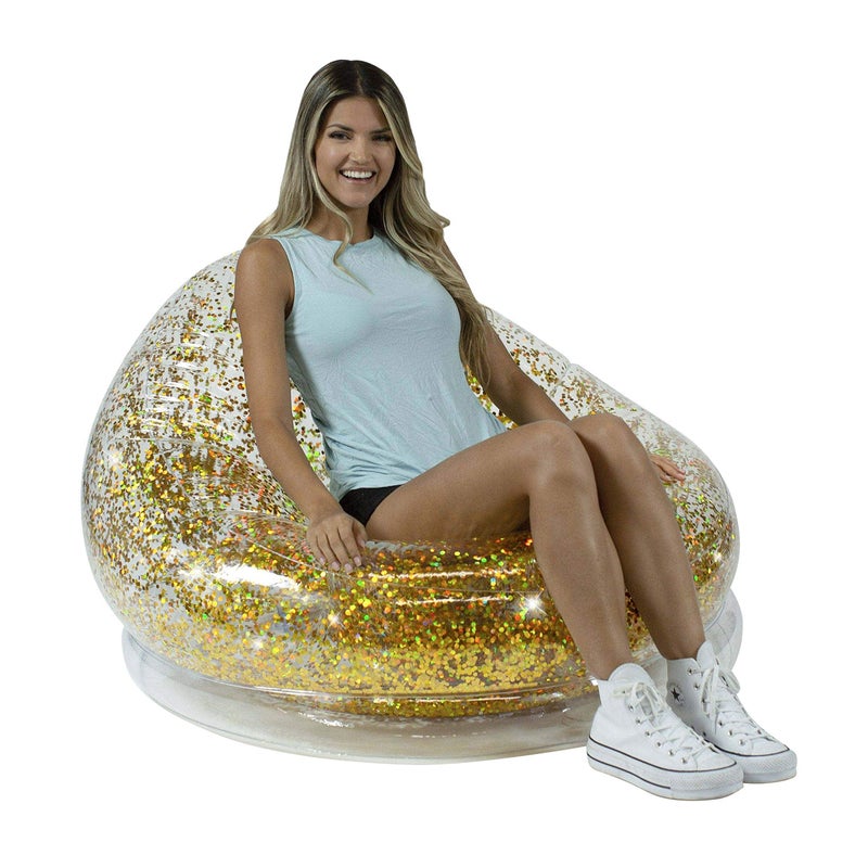 Air Candy كراسي هوائية على طراز المدينة (كرسي هوائي بريق ذهبي) - Image 2